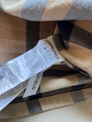 Camisa Springfield Cuadros Talla L Estilo Vintage