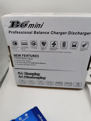 Cargador B6 Mini Balanceador LiPo 80W RC
