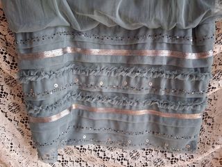 Vestido Tintoretto verde lentejuelas T38-40