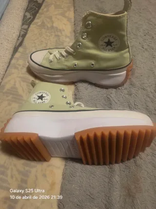 Converse Verdes Talla 36
