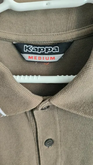Polo Piqué Kappa Verde Oliva Talla M