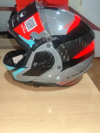 Casco LS2 Advant II Talla S Azul/Gris