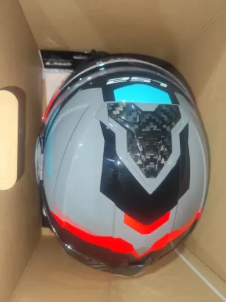 Casco LS2 Advant II Talla S Azul/Gris