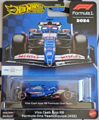 Hot Wheels F1 2024 Visa Cash App RB (#22)
