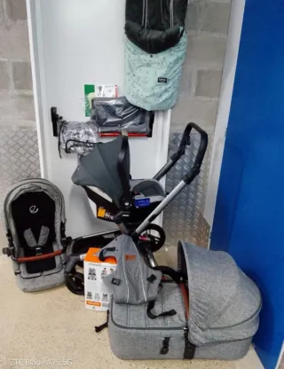 Carrito Bebé Jane Rider 3 Piezas + Accesorios