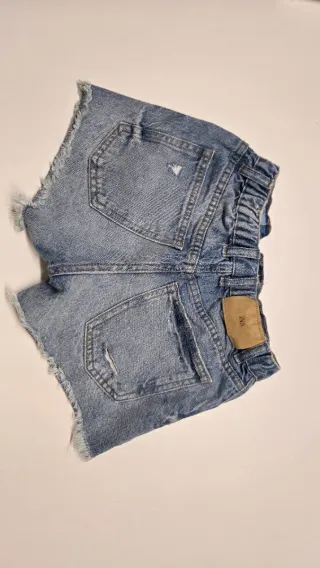 Zara Shorts Vaqueros Desgastados Talla 11-12