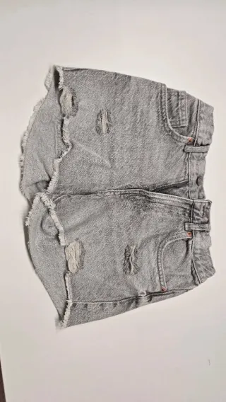 Zara Shorts Vaqueros Desgastados Talla 11-12