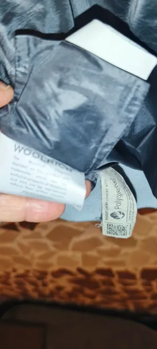 Piumino Woolrich Donna Taglia XXL Color Ghiaccio