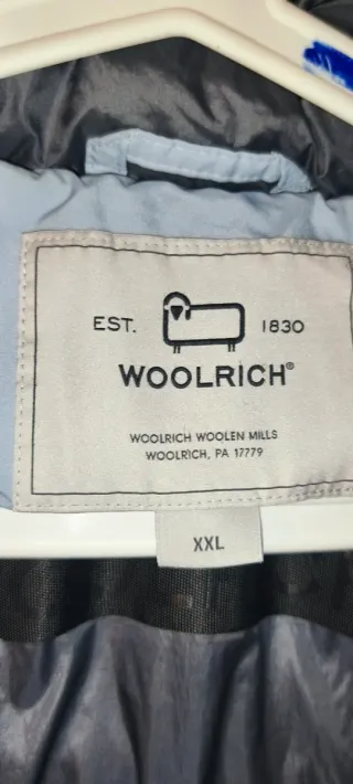 Piumino Woolrich Donna Taglia XXL Color Ghiaccio
