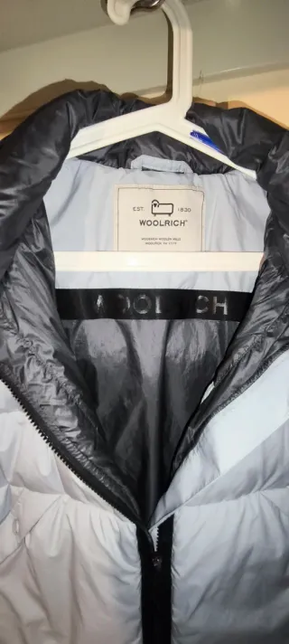 Piumino Woolrich Donna Taglia XXL Color Ghiaccio