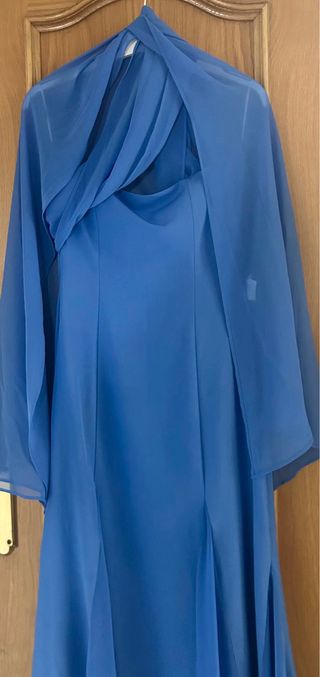 Vestido de fiesta LADY PIPA azul