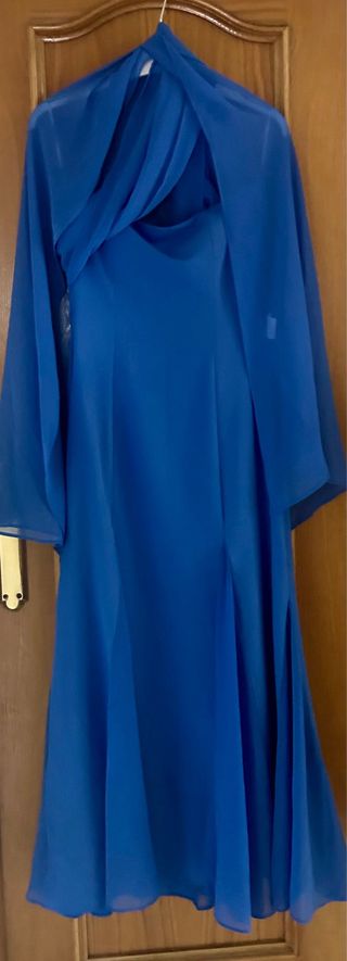 Vestido de fiesta LADY PIPA azul