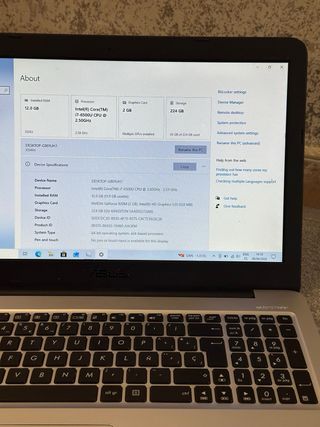 Portátil Gaming Asus Core i7 tags dell hp lenovo