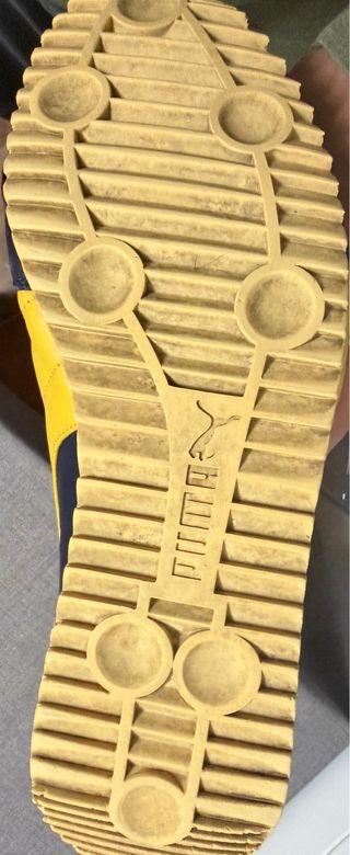 Puma Tahara Zapatillas Azul y Amarillo