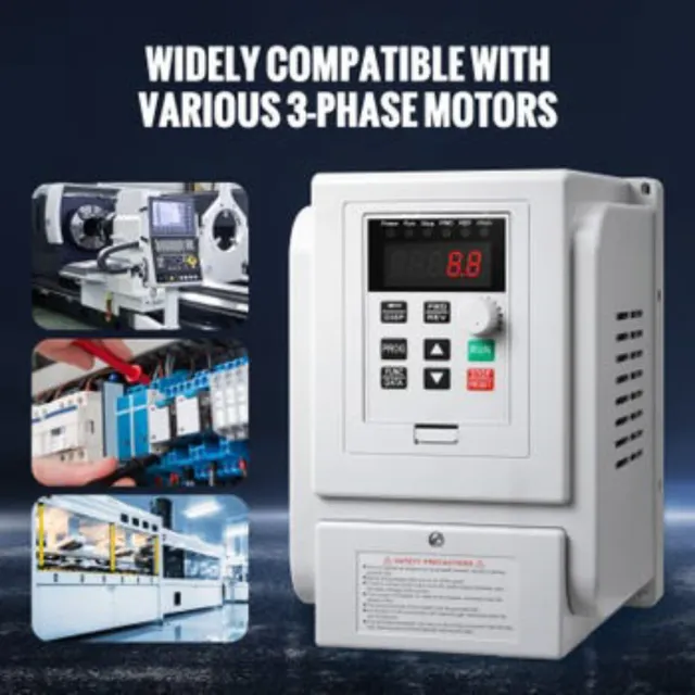Variador VFD Monofásico 4kW 220V NUEVO