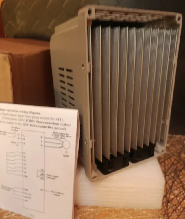 Variador VFD Monofásico 4kW 220V NUEVO