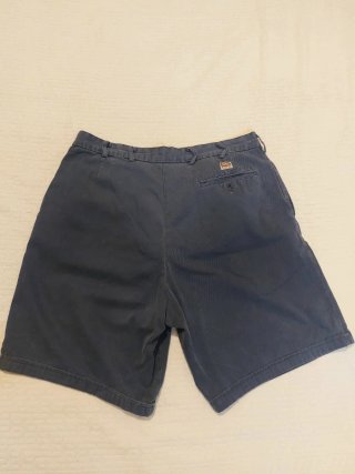Bermuda Rifle vintage cotone uomo blu taglia L