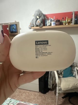 Auriculares Lenovo Beige/Blancos