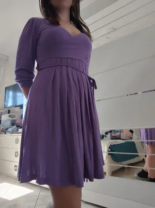 Abito donna viola