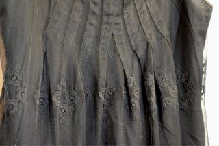 Blusa Promod Negra Encaje Talla M