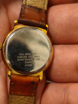 Reloj Junghans Dorado y Marrón