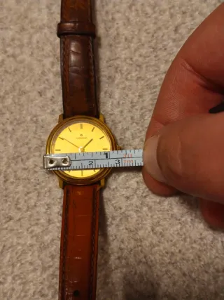 Reloj Junghans Dorado y Marrón