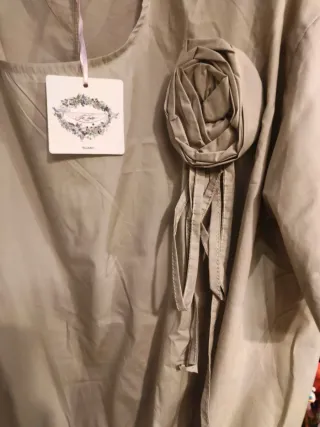 Blusón La Tata Beige Talla Única