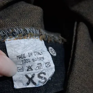 Jeans Baggy Uomo Patchwork Wide Leg Vintage Morris