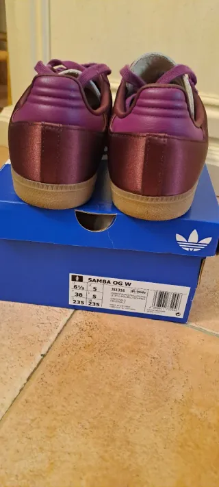 Adidas Samba Viola/Giallo