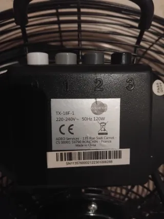 Ventilador Equation 120W