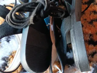 Sandalias Mustang Beige y Negro