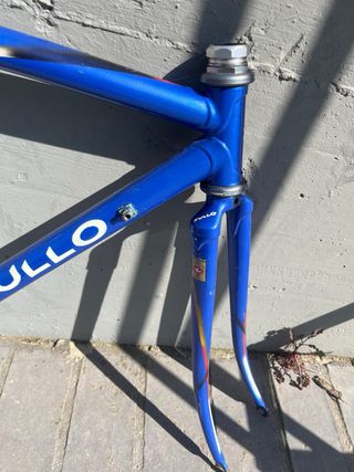 Cuadro Bicicleta Carretera Zullo Azul