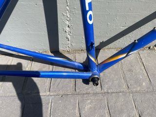 Cuadro Bicicleta Carretera Zullo Azul