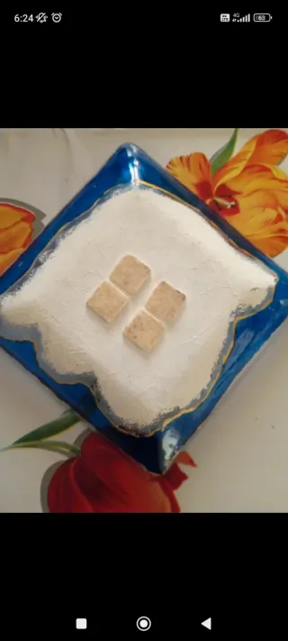 Svuota tasche decorativo conchiglie e pesci