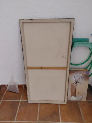 Set di 2 quadri astratti