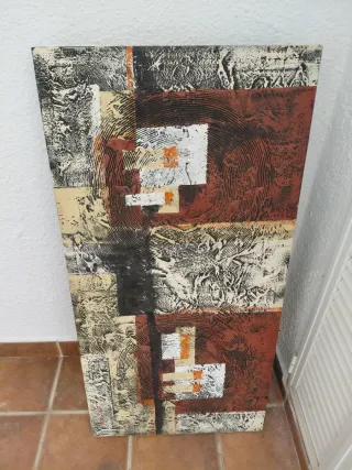 Set di 2 quadri astratti