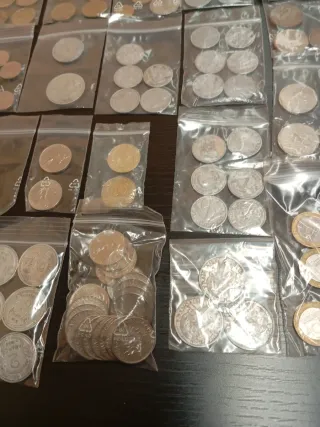 Lote +100 Monedas Francesas Varias