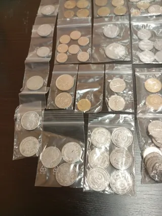 Lote +100 Monedas Francesas Varias