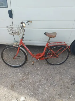 Bicicleta Bianchi Roja Antigua