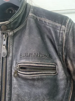 Giubbotto Harley Davidson Pelle TG. S