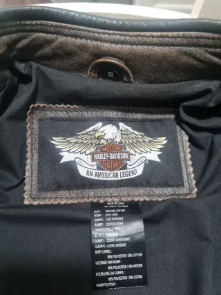 Giubbotto Harley Davidson Pelle TG. S