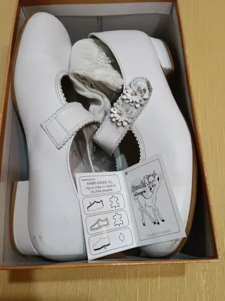 Zapatos Bambi Niña Talla 35 Comunión