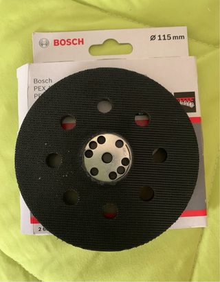 Plato lijadora Bosch PEX 115 mm A ESTRENAR