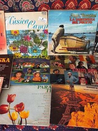 Lote 18 vinilos antiguos