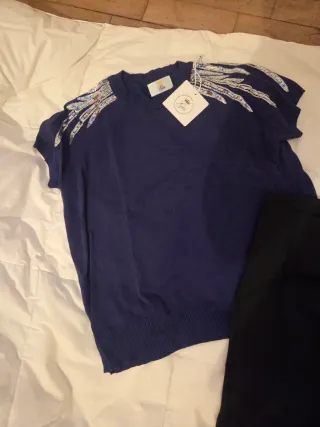 Conjunto Inverno Azul e Preto