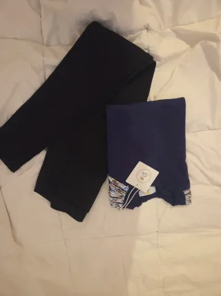 Conjunto Inverno Azul e Preto