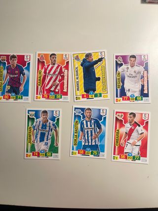 Cromos Adrenalyn Liga 2018-2019