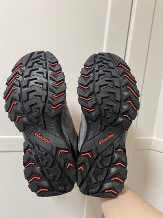 Botas Columbia Redmond III Mid Gris/Rojo