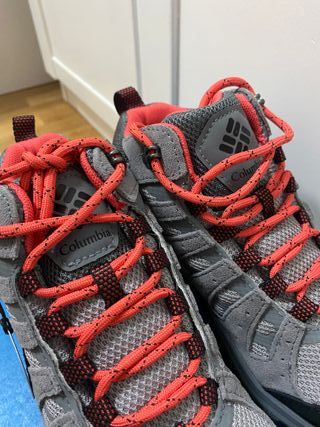 Botas Columbia Redmond III Mid Gris/Rojo