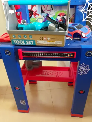 Taller Herramientas Spiderman Smoby